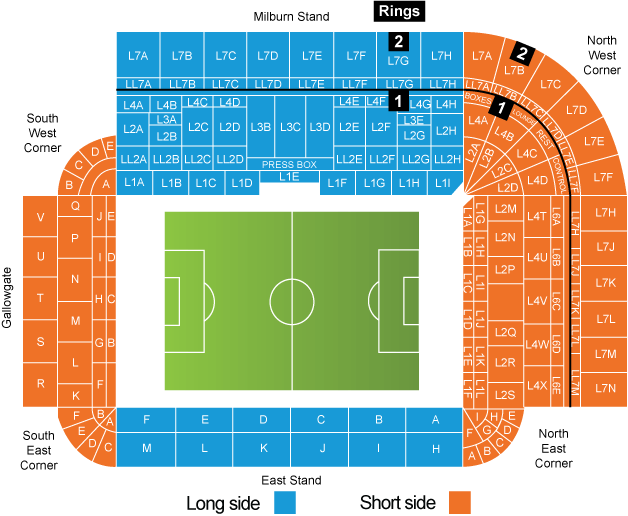 Exposition Park Seating Chart Oracle Park Seating Plan Guide